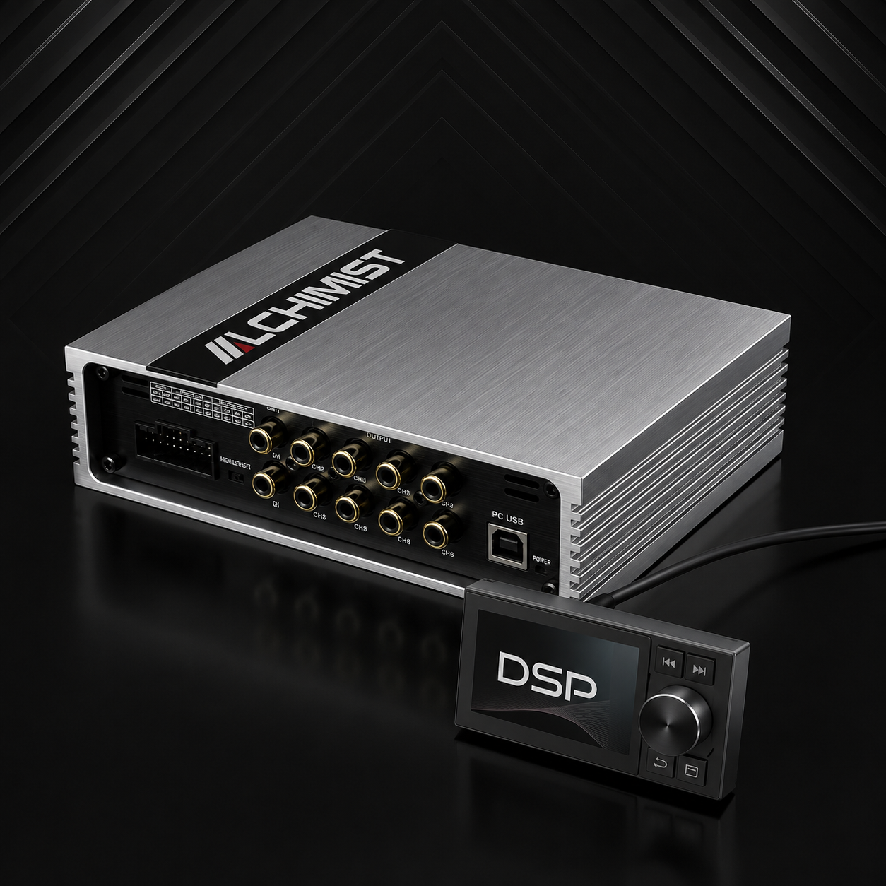 Alchimist AD-801 DSP for car audio 