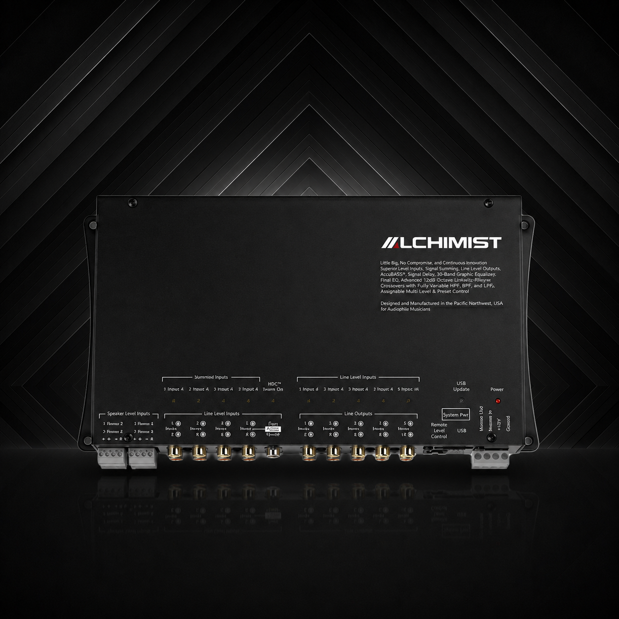 Alchimist AD-812 DSP 12-Channel Class AB Amplifier