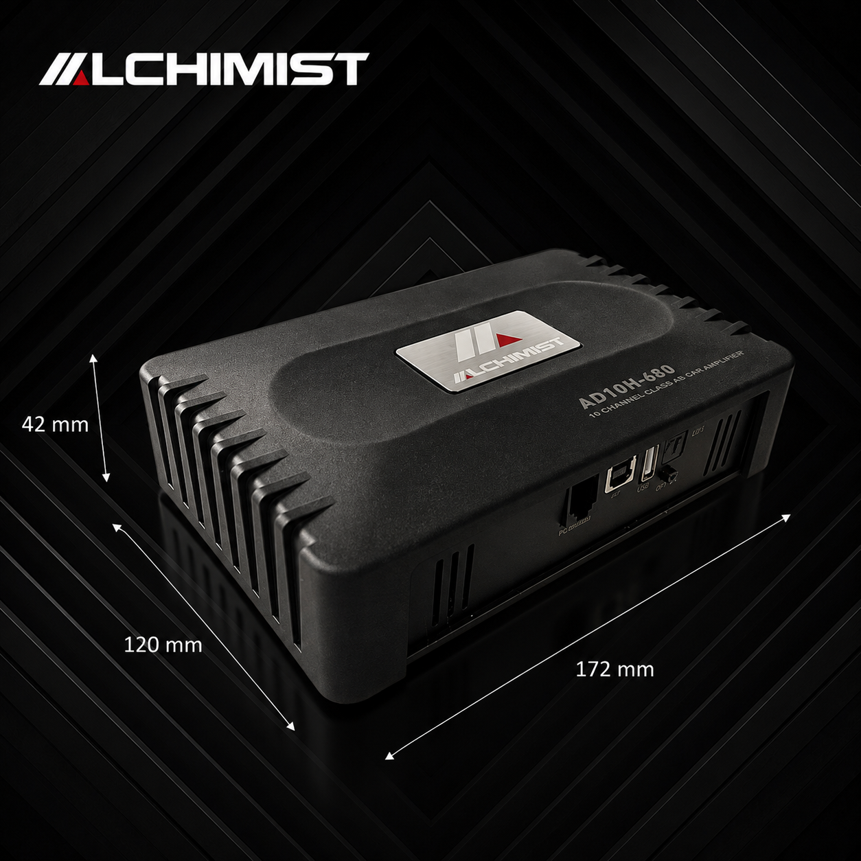 DSP Alchimist AD10H-680 with 10 Channel Bluetooth 5.3 & Optical Ports
