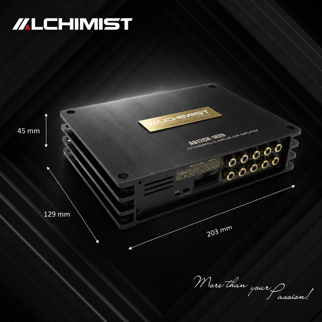 AD12H-1020 DSP Alchimist with high opticals connection