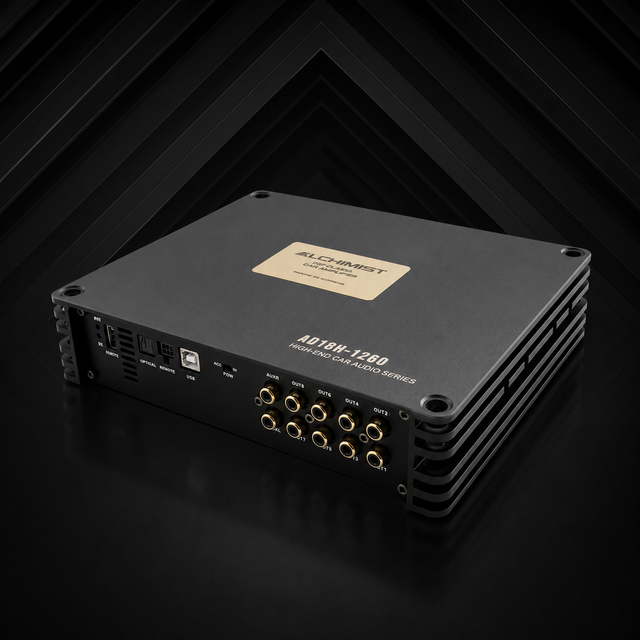 DSP ALCHIMIST AD18H-1260 Car audio Amplifier