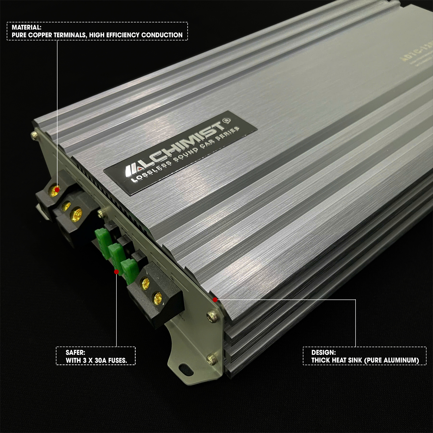 Amplifier ALCHIMIST AD1C-1200 Class D
