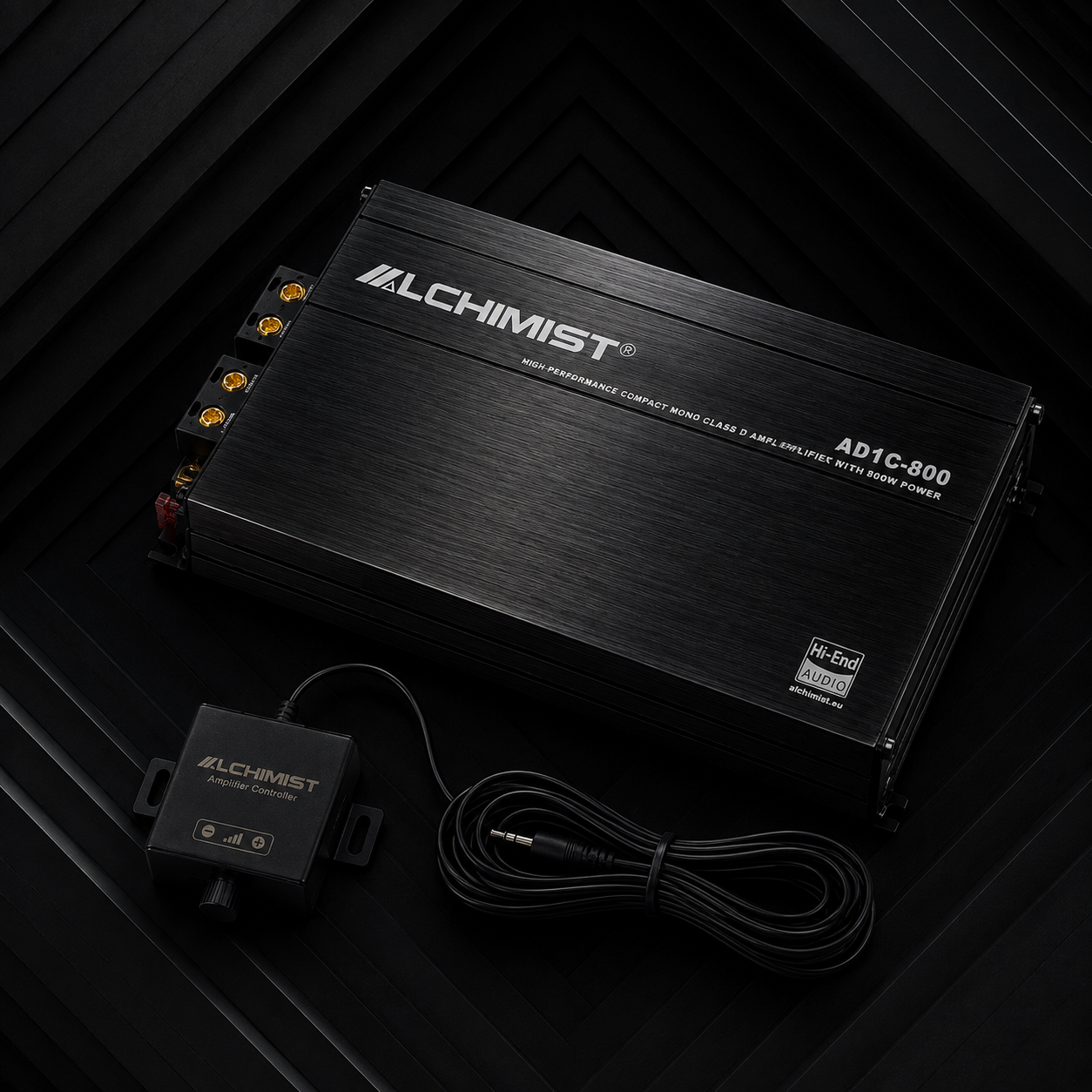 Amplifier Alchimist AD1C-600 Class D Car Amplifier