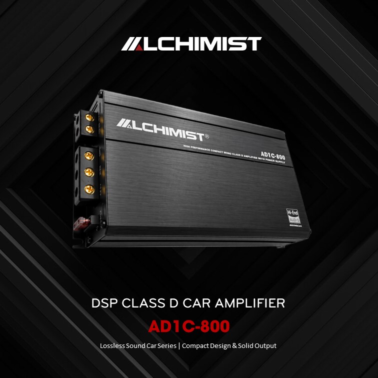 Amplifier Alchimist AD1C-600 Class D Car Amplifier
