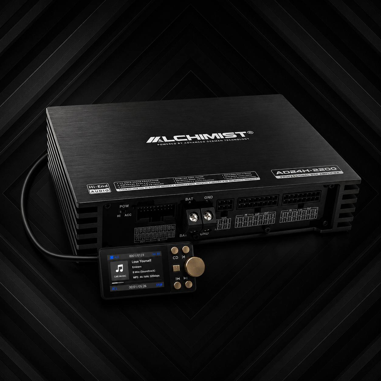 DSP Alchimist AD24H-2200 24-Path Professional DSP Power Amplifier