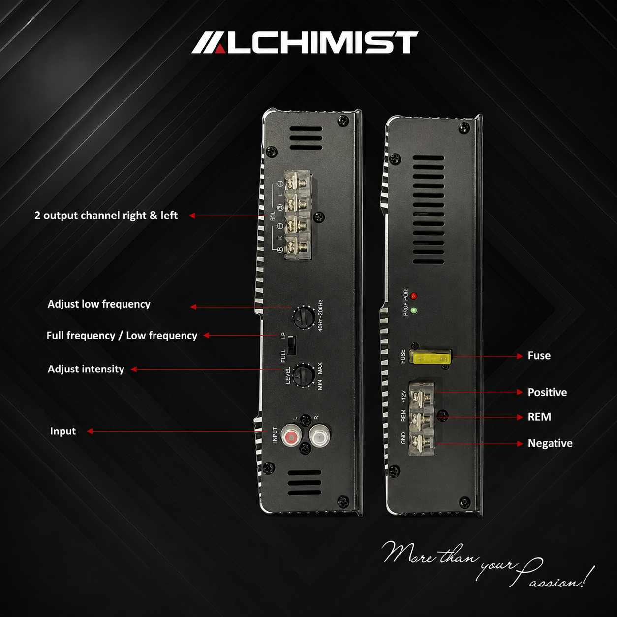 Amplifier Class AB AD2C-2200