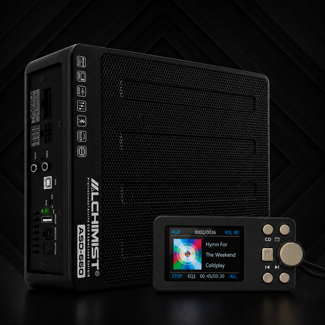 ALCHIMIST ASD-660 DSP Powered Active Subwoofer System