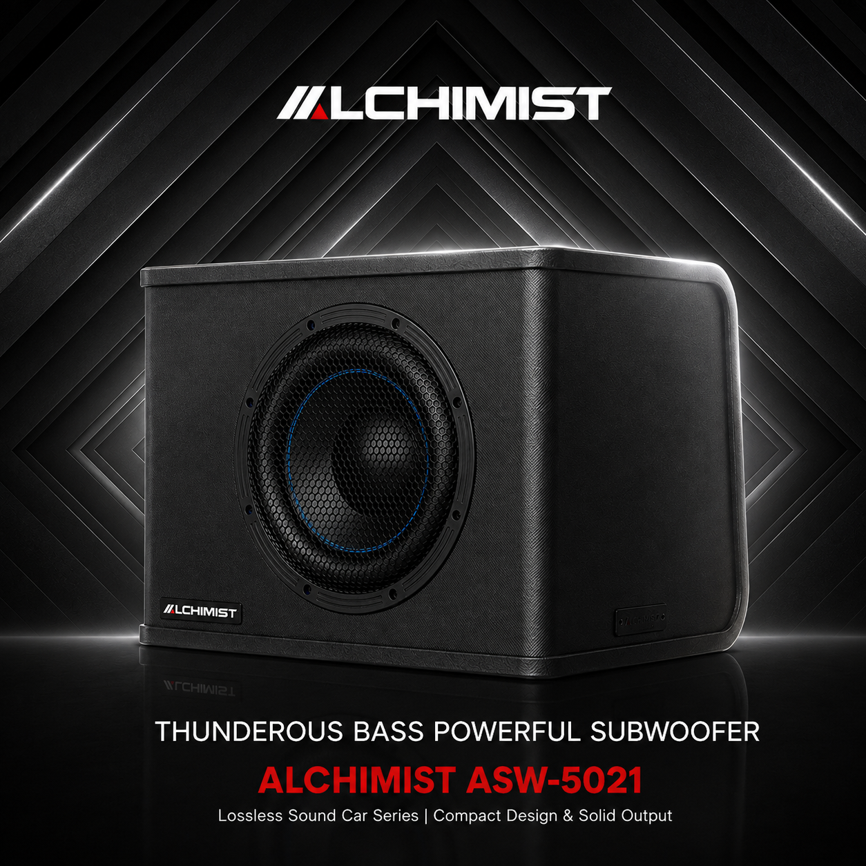 Car Subwoofer passive Alchimist ASW-502I  