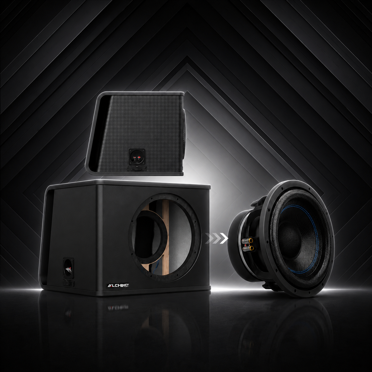 Car Subwoofer passive Alchimist ASW-502I  