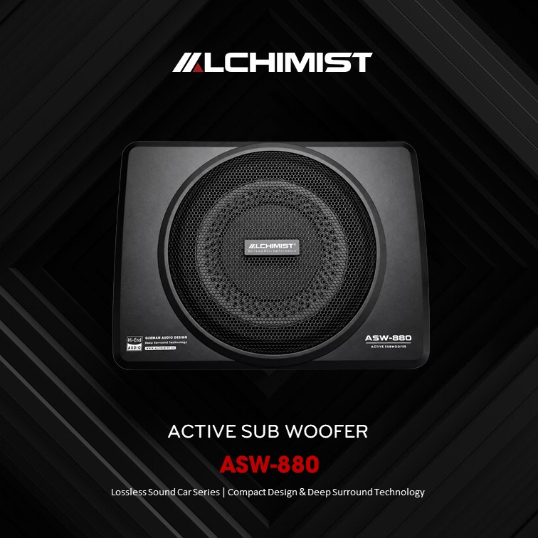 ALCHIMIST ASW-880 High-Performance Active Subwoofer