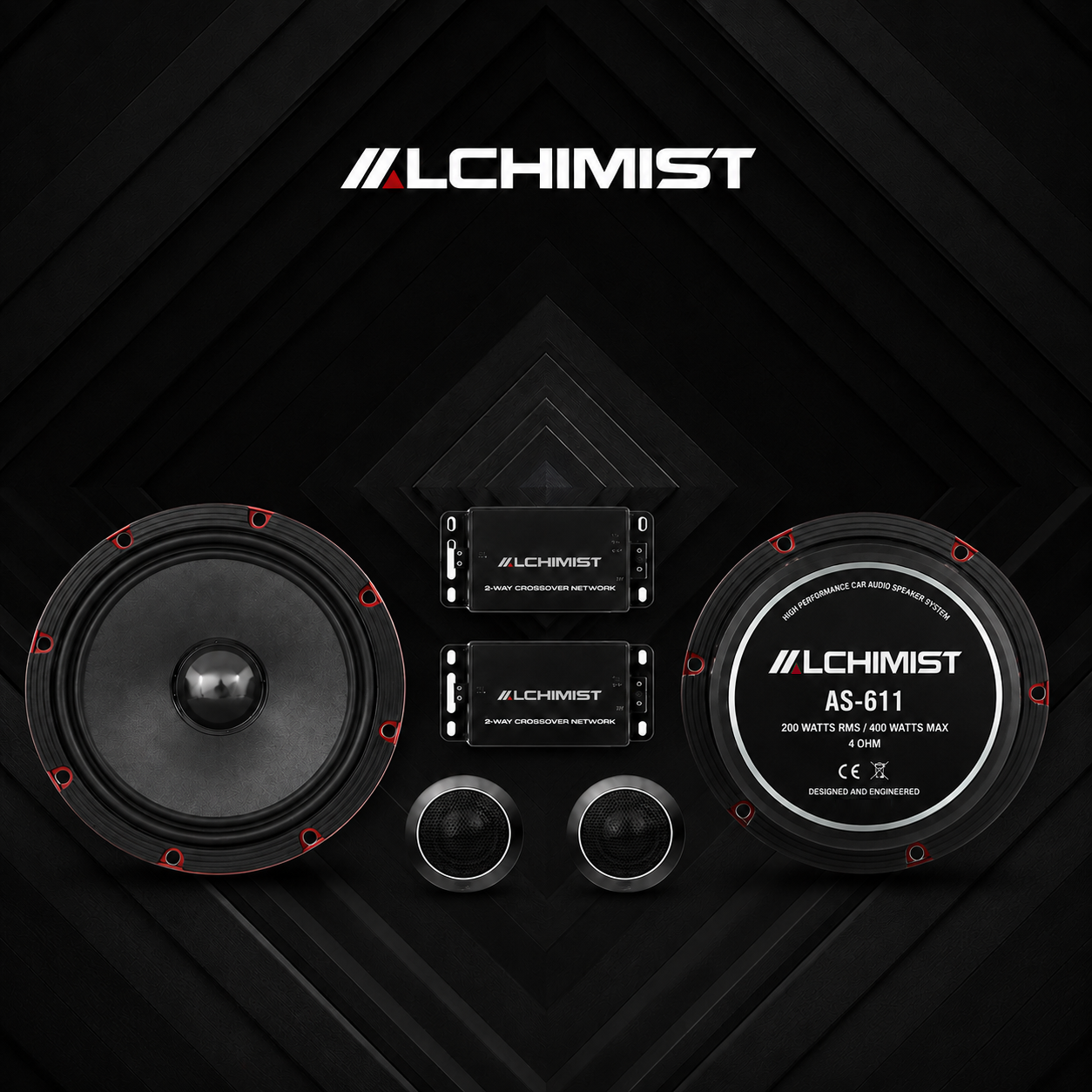 Alchimist AS-611 – Precision Engineered 2-Way Speaker System