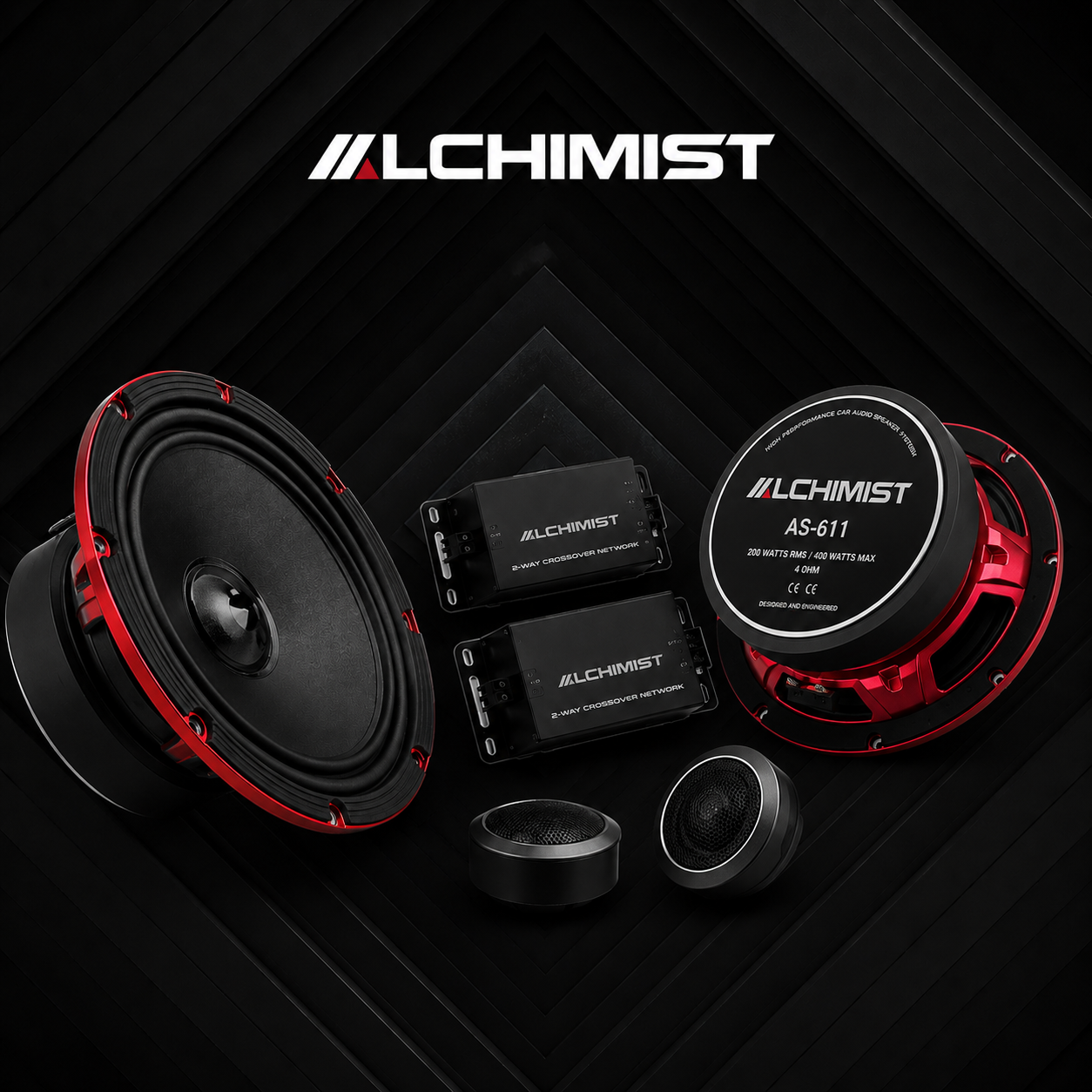 Alchimist AS-611 – Precision Engineered 2-Way Speaker System