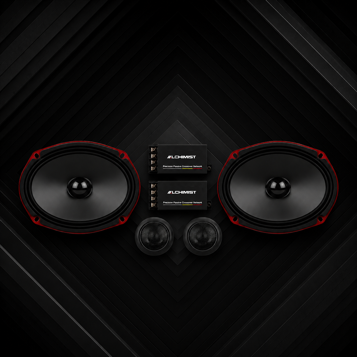 Alchimist AS-611F Car Speaker with crossover