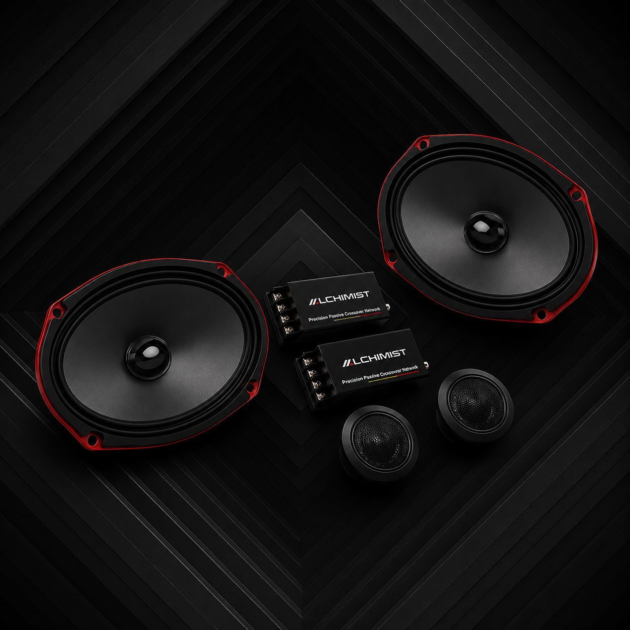 Alchimist AS-611F Car Speaker with crossover