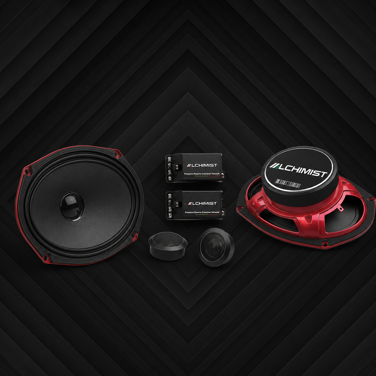 Alchimist AS-611F Car Speaker with crossover