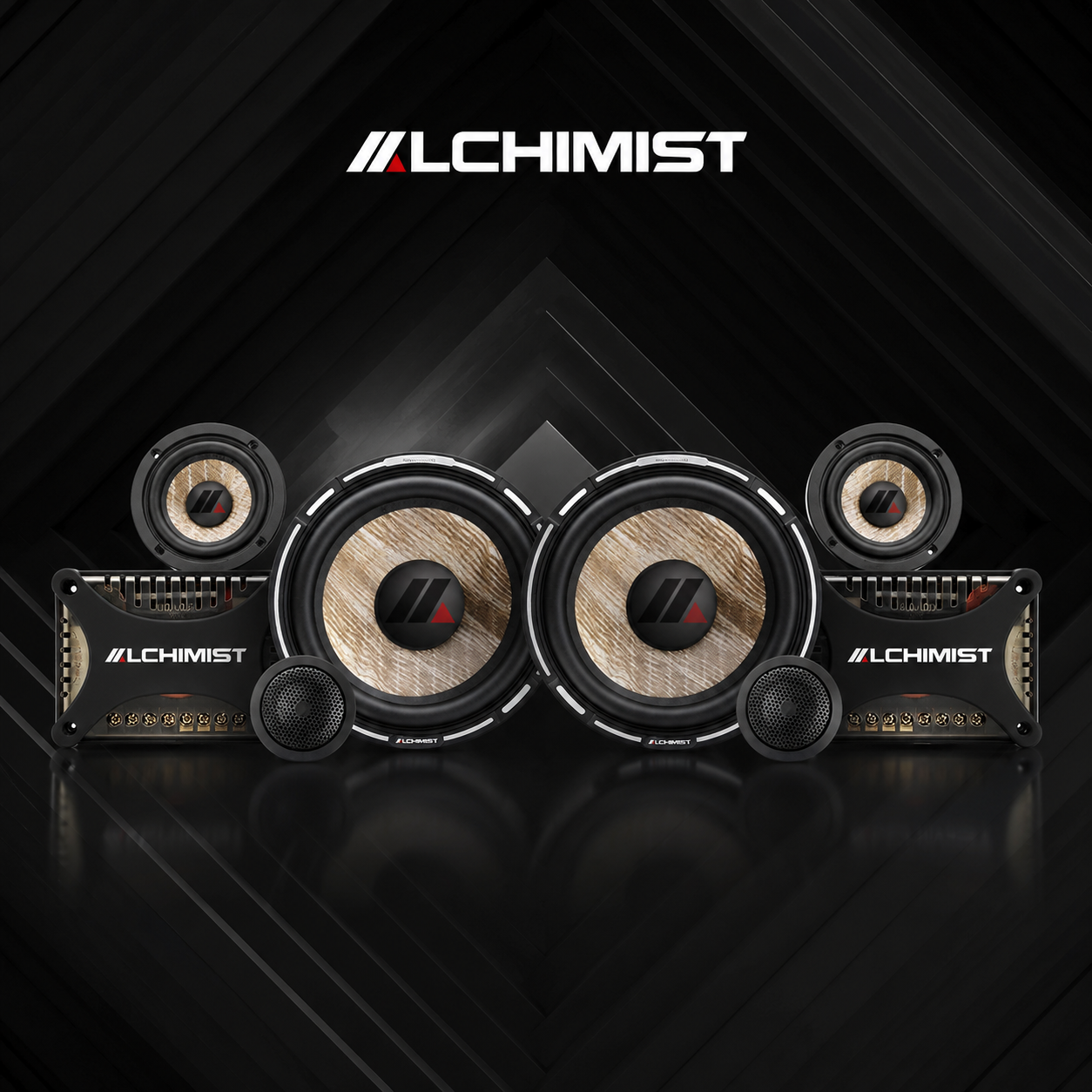 ALCHIMIST AS-615E – 3-Way High-Performance Component Speaker System