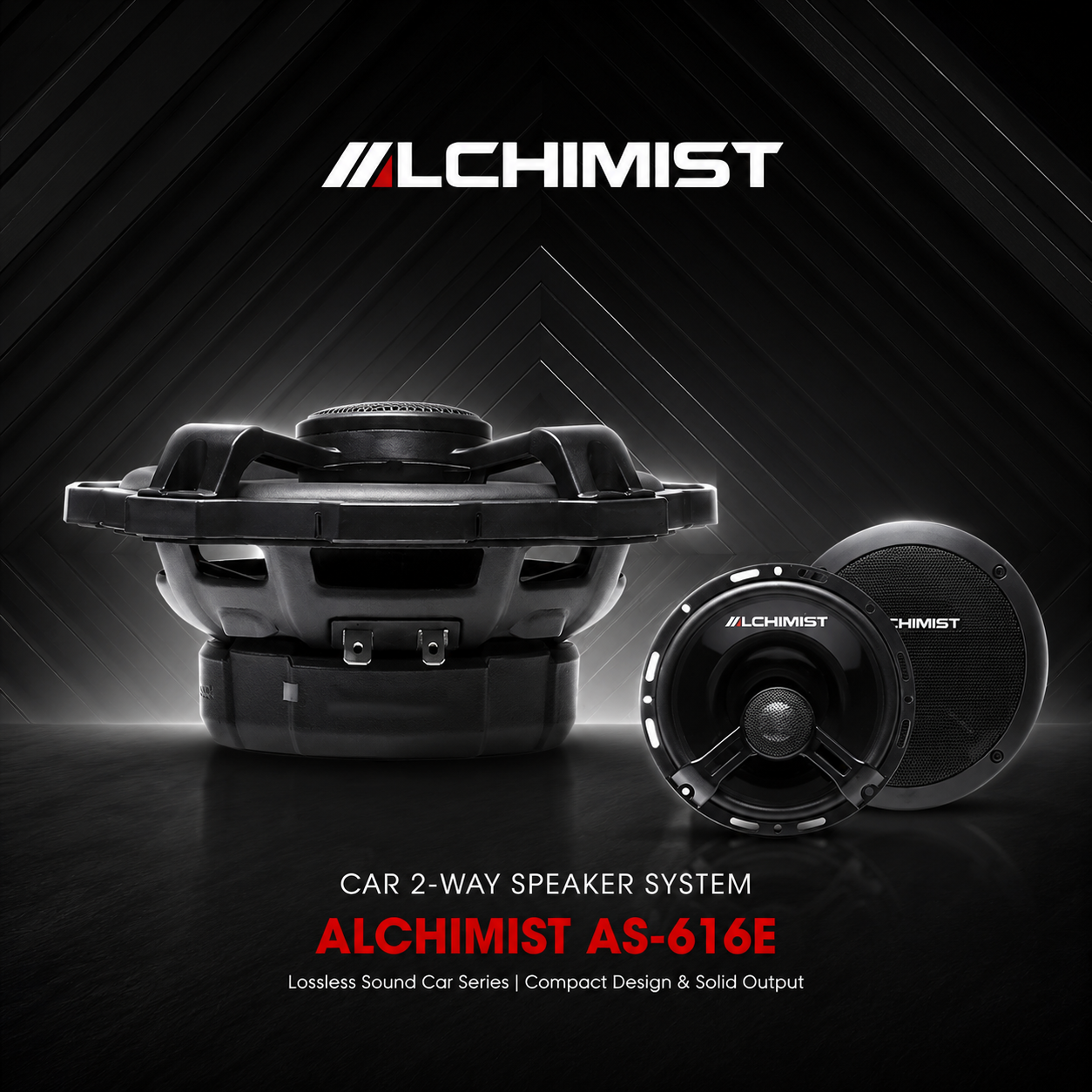 ALCHIMIST AS-616E audio car speakers 