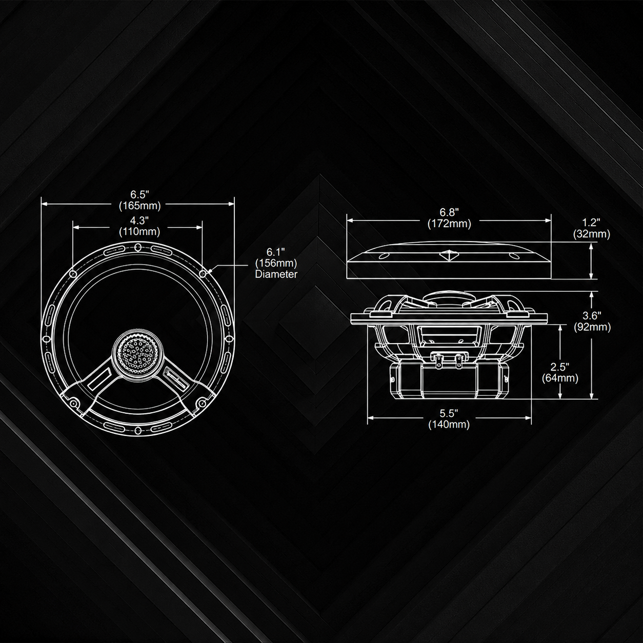 ALCHIMIST AS-616E audio car speakers 