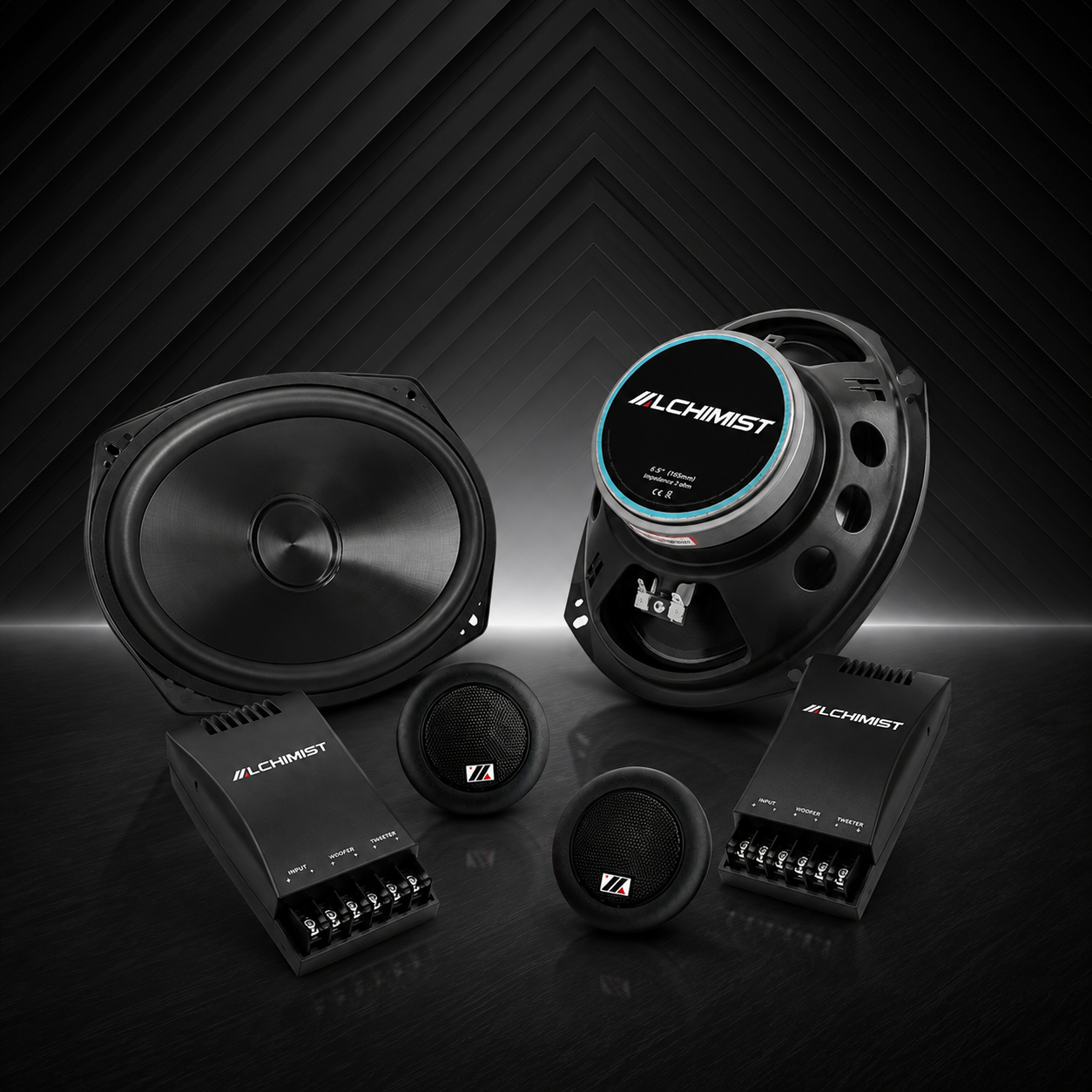 ALCHIMIST AS-624 speakers 2-way with crossover system
