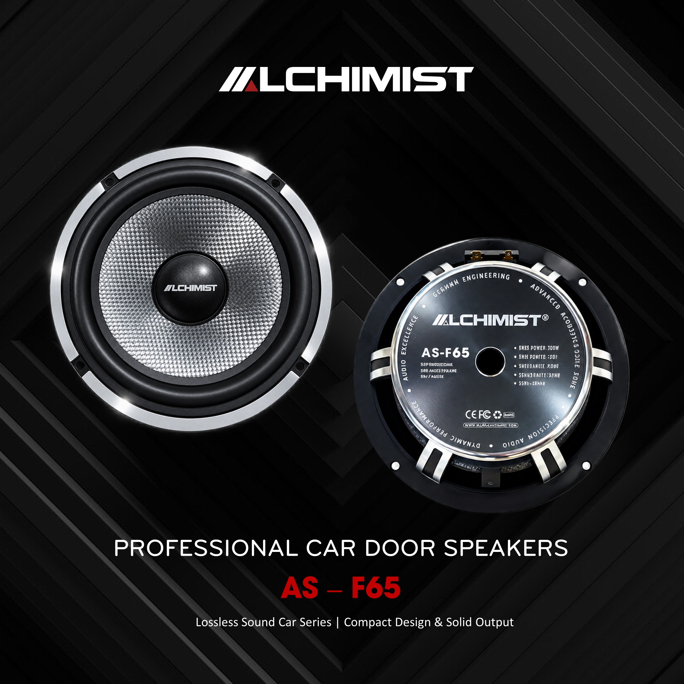 Speaker ALCHIMIST AS-F65 ALCHIMIST AS-F65 PROFESSIONAL CAR DOOR SPEAKER