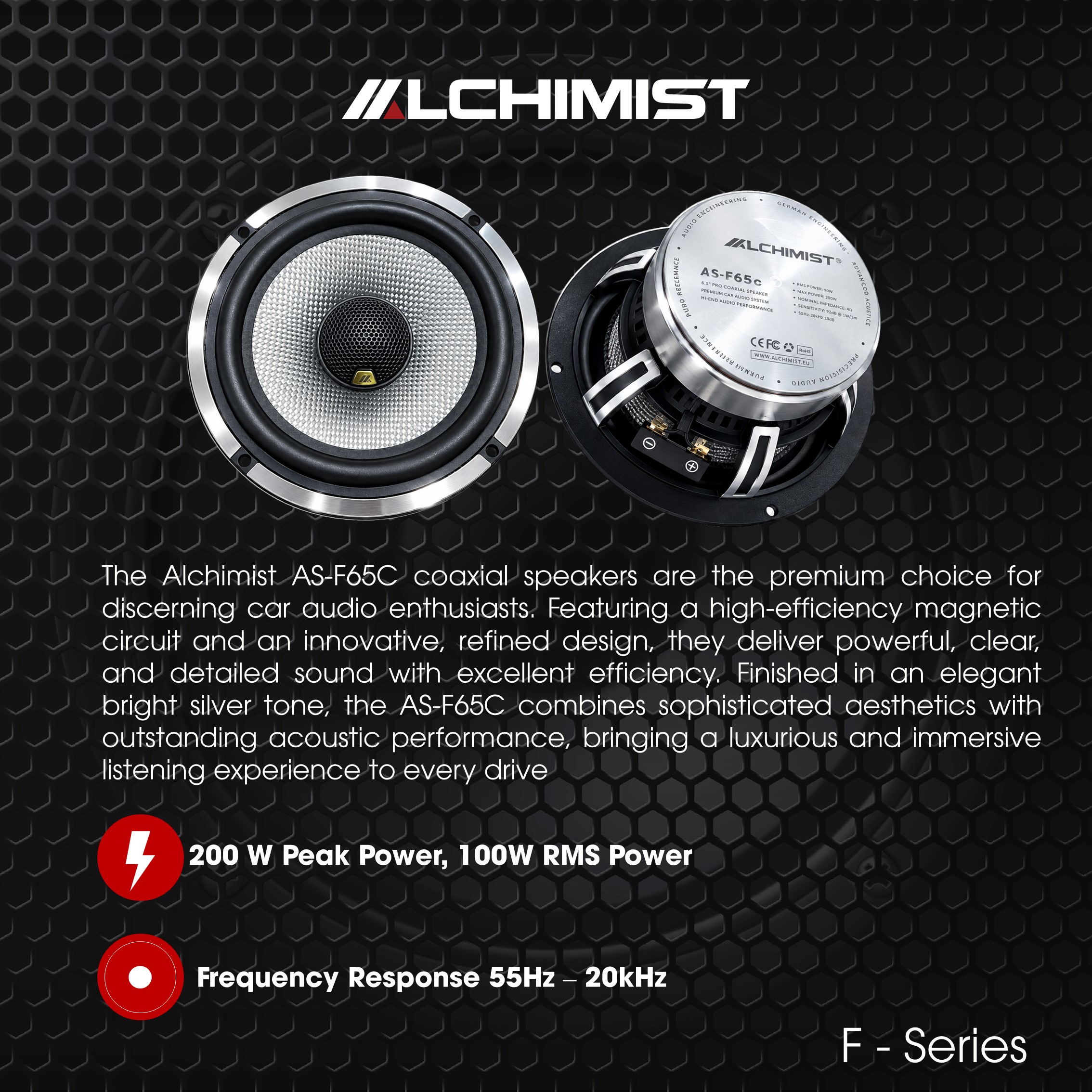 Alchimist coaxial speaker