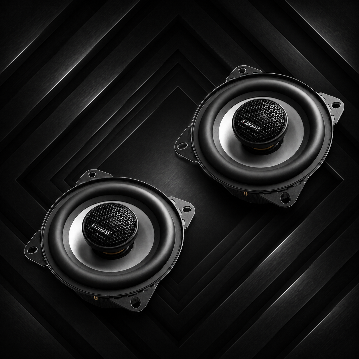 ALCHIMIST AS-G40C – Compact, Powerful Car 4 inches Speakers