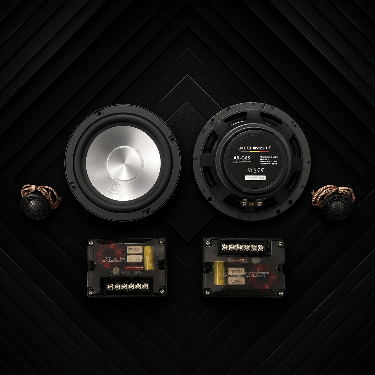 Alchimist AS-G65 2-Way Component Speakers