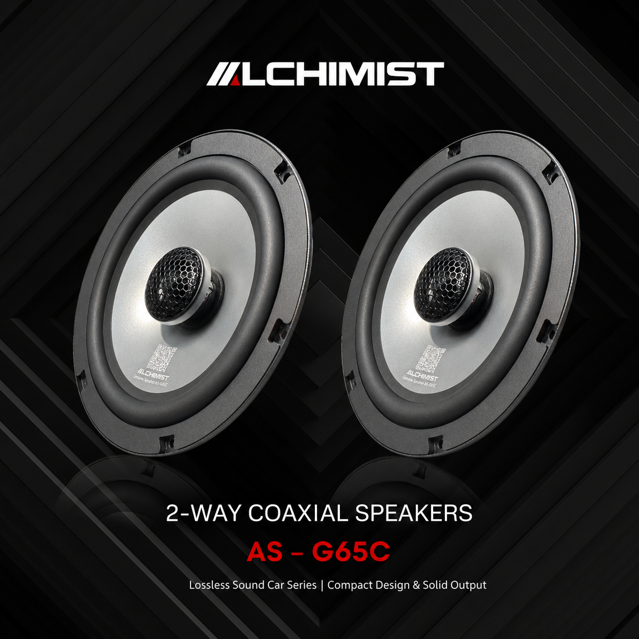 Alchimist AS-G65C Component Speaker System – Premium Sound Upgrade for Cars