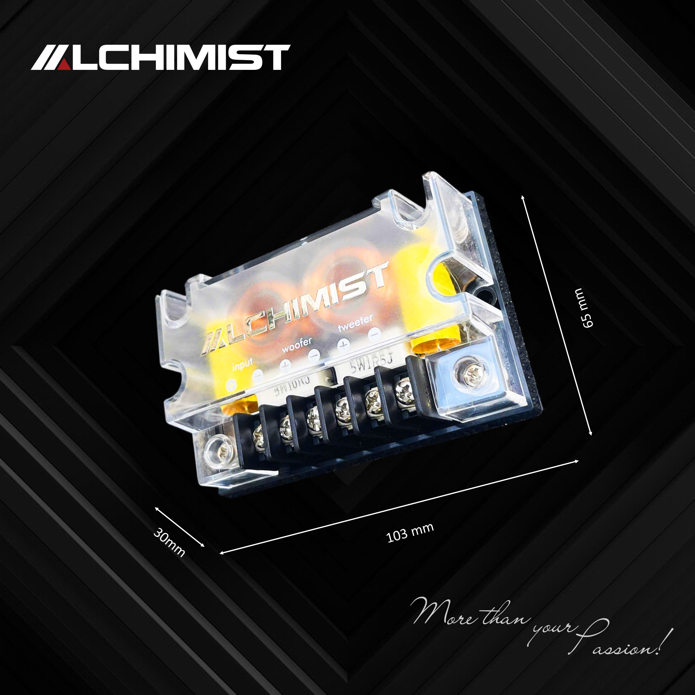 3-way passive crossover, Alchimist AAC3W-900