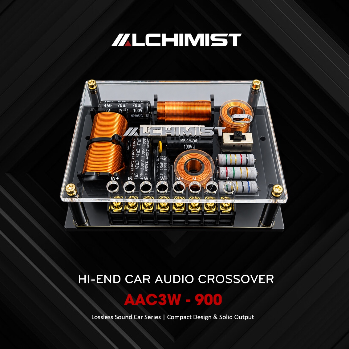 3-way passive crossover, Alchimist AAC3W-900