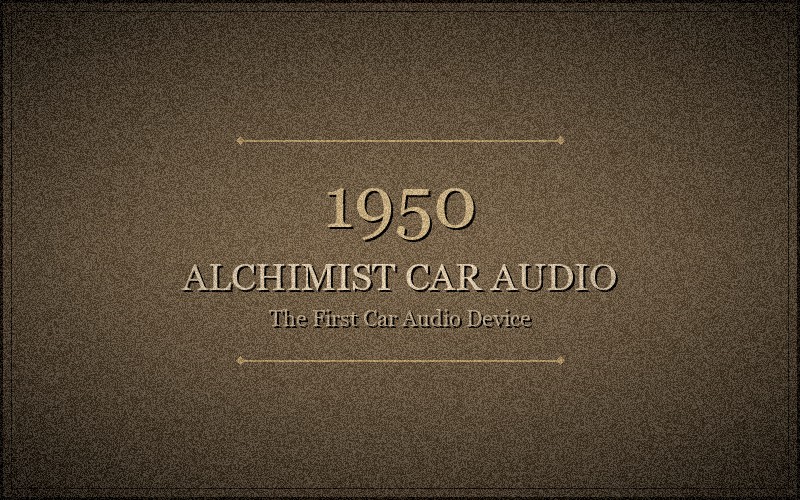 Alchimist 1950 - Birth of a Legend